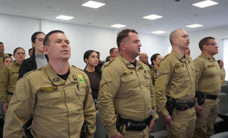 Polícia Militar do Paraná realiza solenidade para comemorar 15° aniversário do Subcomando-Geral da corporação