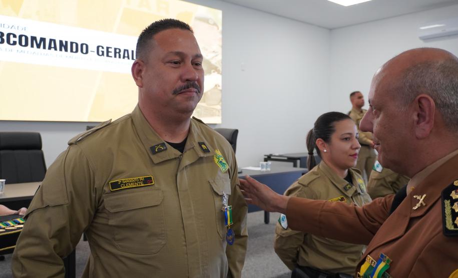 Polícia Militar do Paraná realiza solenidade para comemorar 15° aniversário do Subcomando-Geral da corporação