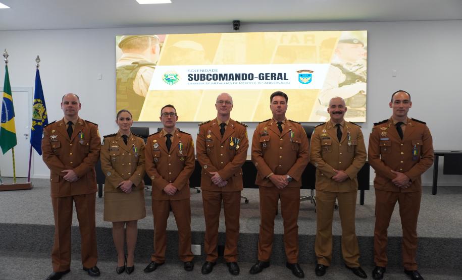 Polícia Militar do Paraná realiza solenidade para comemorar 15° aniversário do Subcomando-Geral da corporação