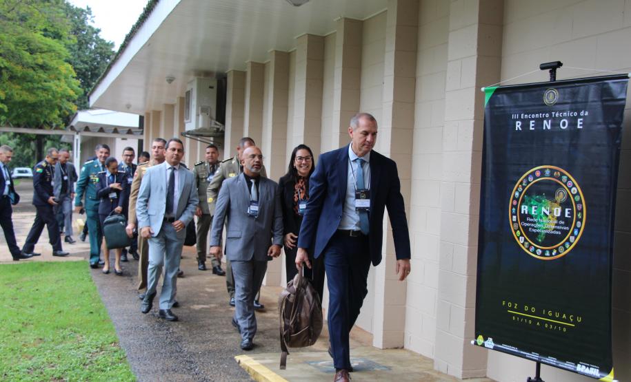 A RENOE reúne as unidades de Policiamento Tático Motorizado das Polícias Militares dos 26 estados e do Distrito Federal