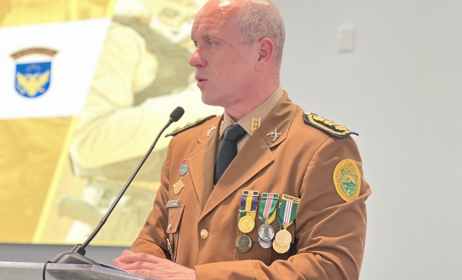 Polícia Militar do Paraná realiza solenidade para comemorar 15° aniversário do Subcomando-Geral da corporação
