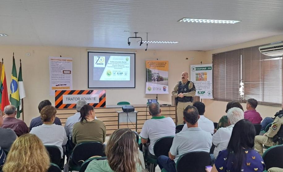 Polícia Militar do Paraná realiza reuniões técnicas com lideranças comunitárias rurais das regiões de Entre Rios e Vale do Ivaí
