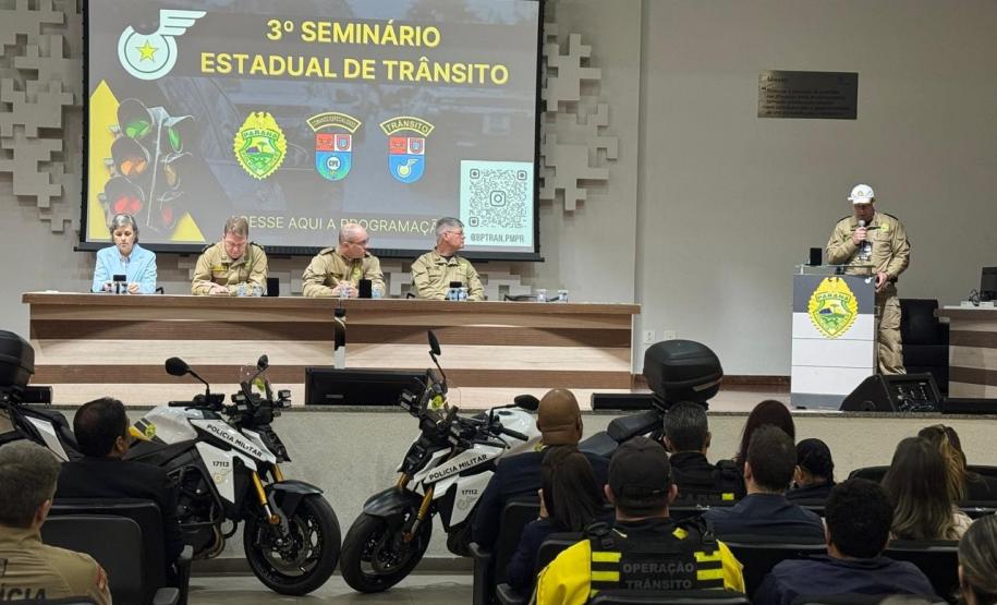 Batalhão de trânsito da PMPR já impactou quase 5 mil pessoas em 2025 durante ações educativas