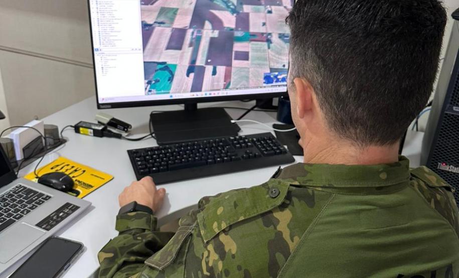 Batalhão Ambiental da PMPR inova e usa satélite e drones para fiscalizar crimes ambientais no Paraná