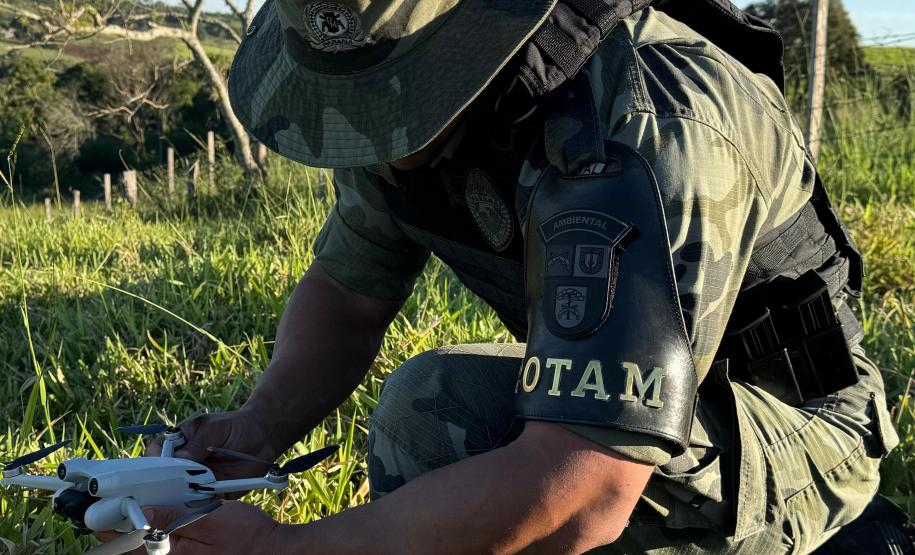 Batalhão Ambiental da PMPR inova e usa satélite e drones para fiscalizar crimes ambientais no Paraná