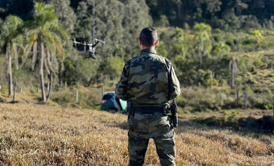 Batalhão Ambiental da PMPR inova e usa satélite e drones para fiscalizar crimes ambientais no Paraná
