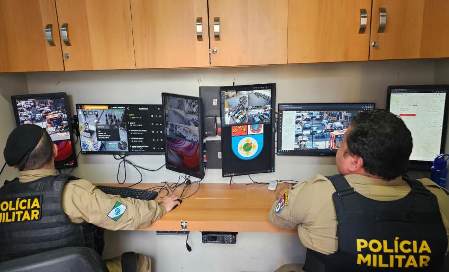 PMPR reforça policiamento em Curitiba com plataforma de observação elevada