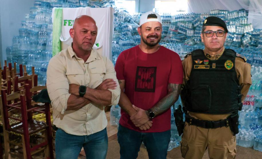 Polícia Militar do Paraná intensifica apoio às vítimas do tornado em Rio Bonito do Iguaçu