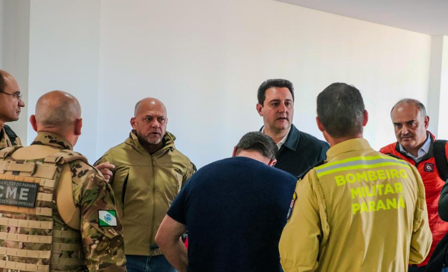 Polícia Militar do Paraná intensifica apoio às vítimas do tornado em Rio Bonito do Iguaçu