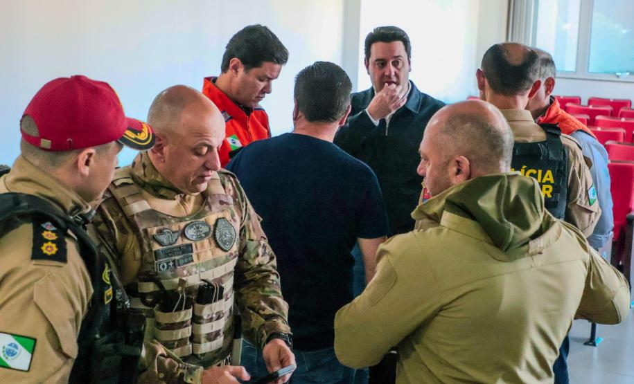 Polícia Militar do Paraná intensifica apoio às vítimas do tornado em Rio Bonito do Iguaçu