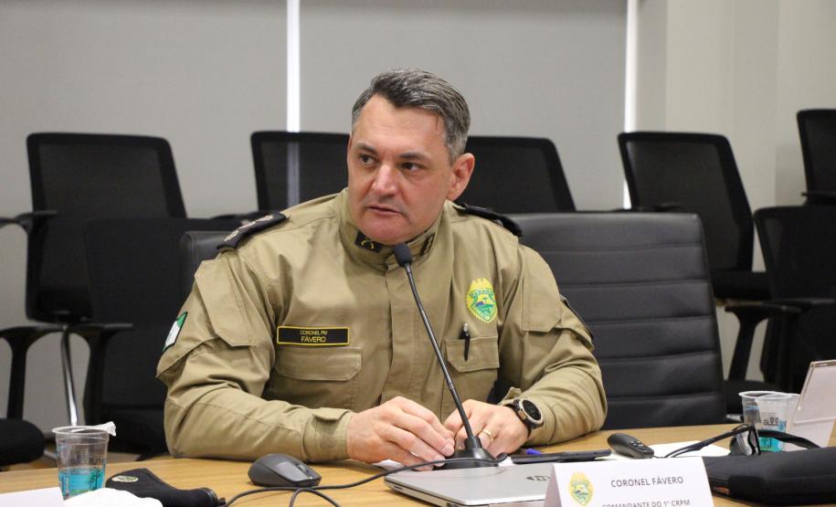 Reunião de Gestão de Desempenho Operacional da PMPR é realizada em Foz do Iguaçu