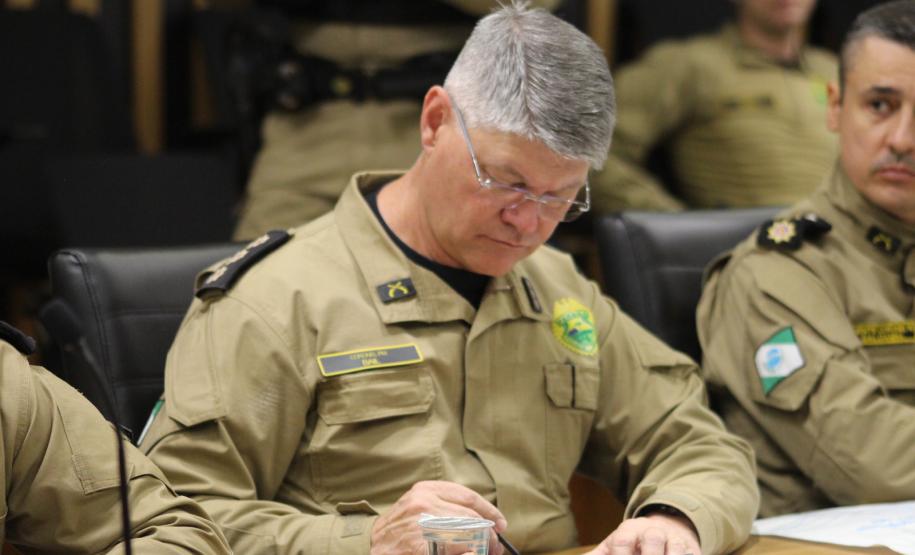 Reunião de Gestão de Desempenho Operacional da PMPR é realizada em Foz do Iguaçu