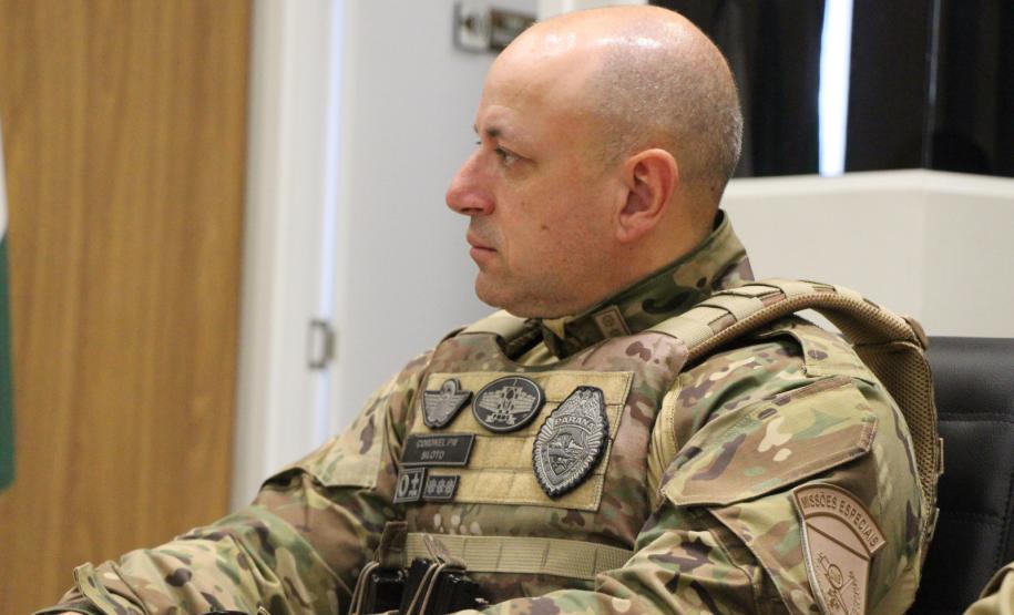 Reunião de Gestão de Desempenho Operacional da PMPR é realizada em Foz do Iguaçu