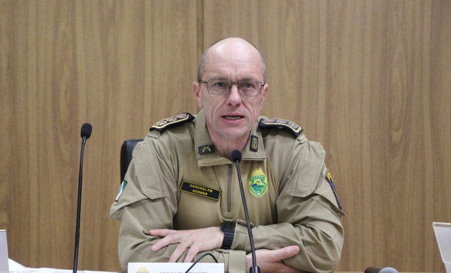 Reunião de Gestão de Desempenho Operacional da PMPR é realizada em Foz do Iguaçu