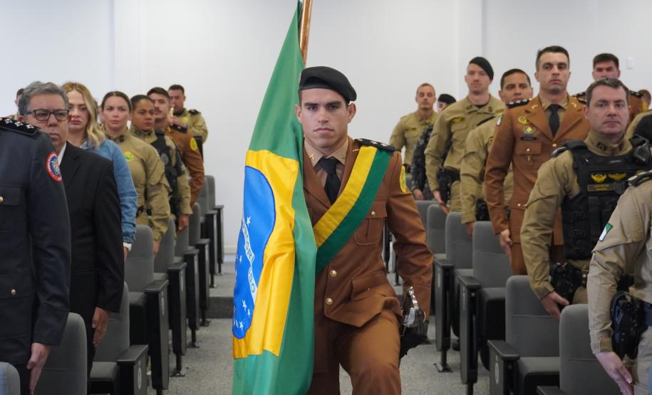 solenidade alusiva aos 34 anos de criação do Centro de Educação Física e Desportos (CEFID) é marcado por homenagens, reconhecimento profissional e valorização da saúde e do preparo físico dos policiais militares.