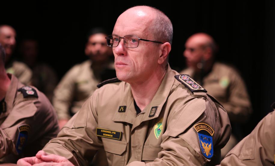 O evento marcou a conclusão da formação de sargentos de diversas regiões do estado