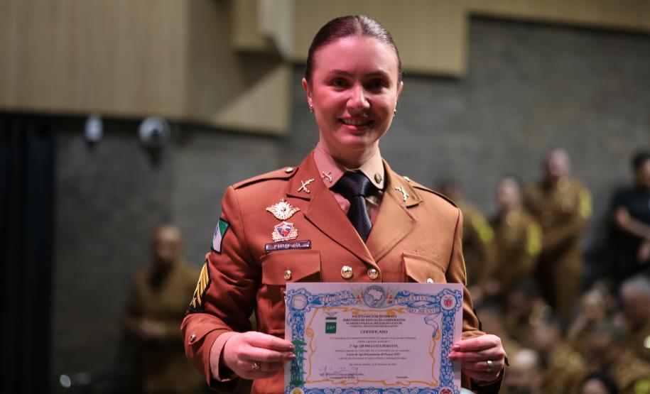 O evento marcou a conclusão da formação de sargentos de diversas regiões do estado