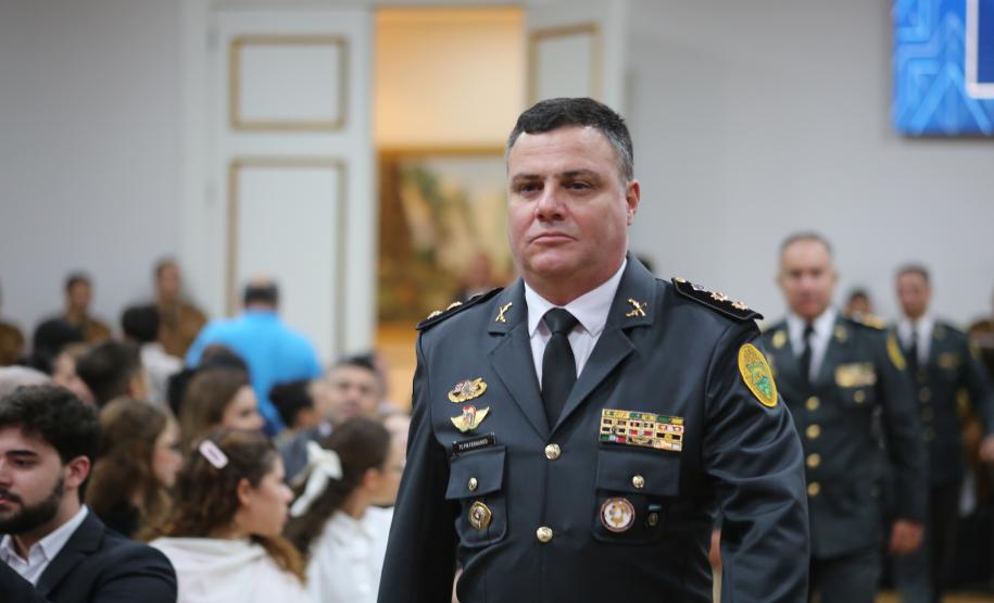 A turma é composta por 29 oficiais superiores da Polícia Militar do Paraná e um oficial superior do Corpo de Bombeiros Militar do Maranhão