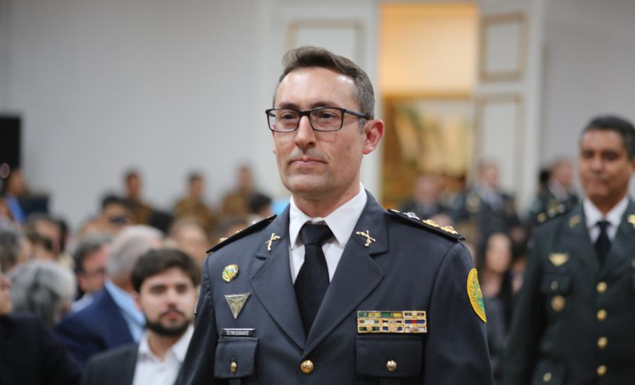 A turma é composta por 29 oficiais superiores da Polícia Militar do Paraná e um oficial superior do Corpo de Bombeiros Militar do Maranhão