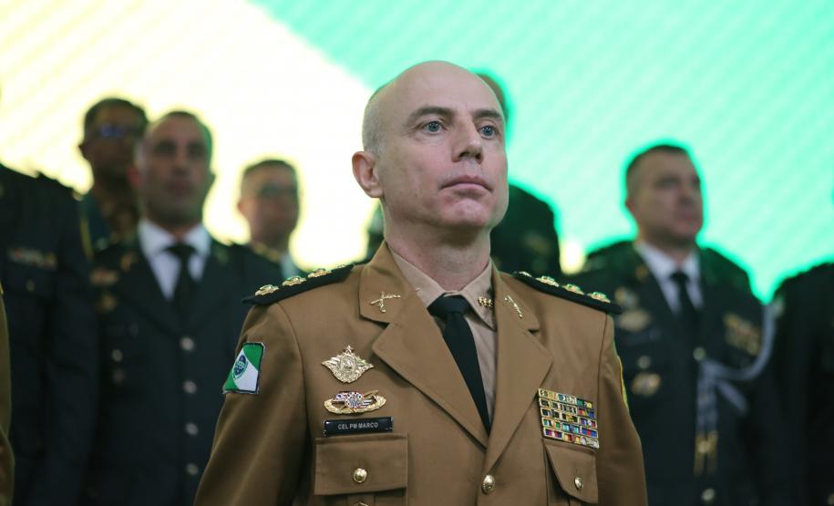 A turma é composta por 29 oficiais superiores da Polícia Militar do Paraná e um oficial superior do Corpo de Bombeiros Militar do Maranhão