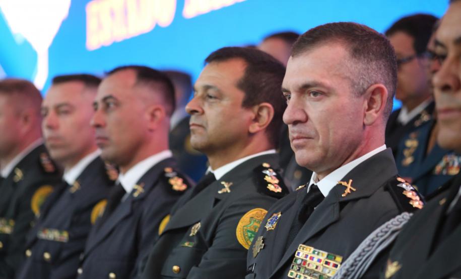 A turma é composta por 29 oficiais superiores da Polícia Militar do Paraná e um oficial superior do Corpo de Bombeiros Militar do Maranhão