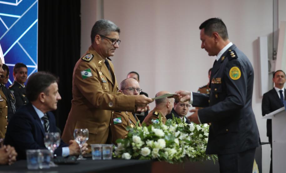 A turma é composta por 29 oficiais superiores da Polícia Militar do Paraná e um oficial superior do Corpo de Bombeiros Militar do Maranhão