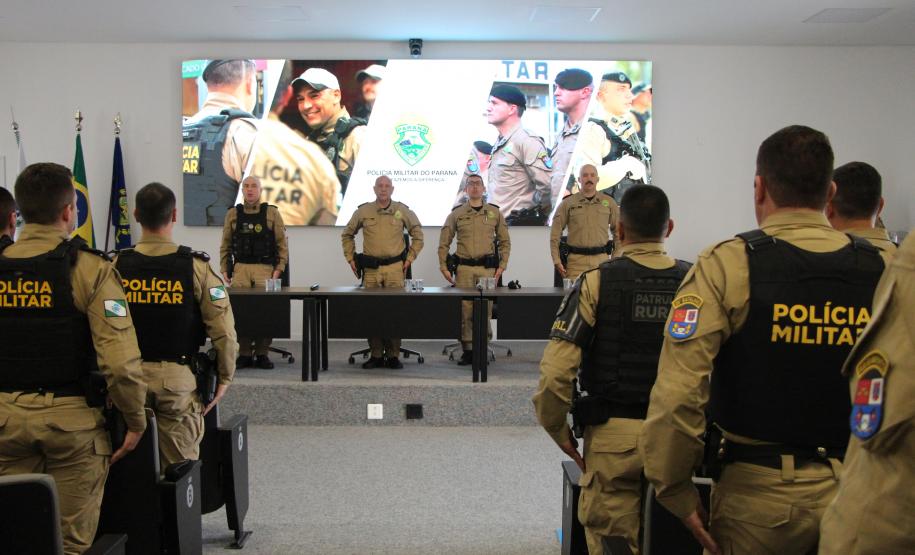 Solenidade marca conclusão do curso de Gestão em Polícia Comunitária da PMPR