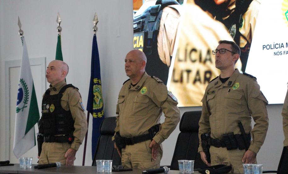 Solenidade marca conclusão do curso de Gestão em Polícia Comunitária da PMPR