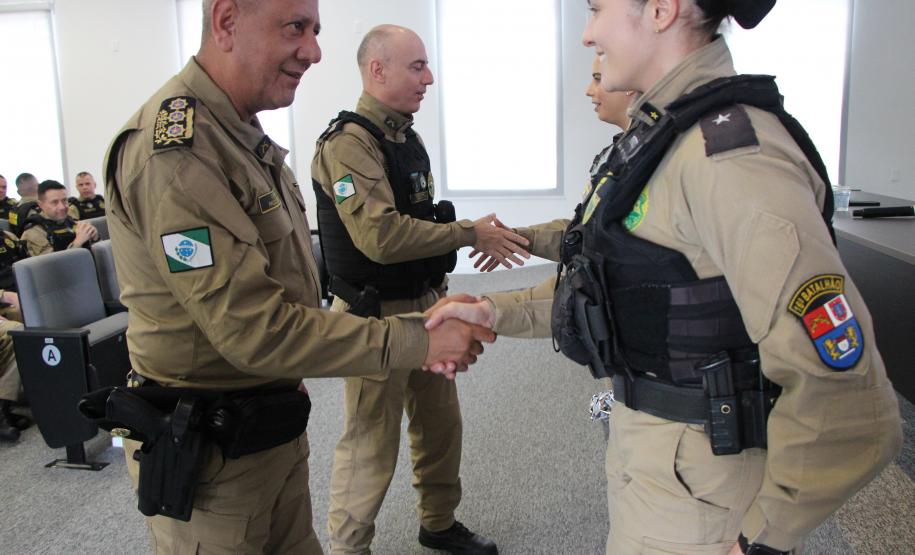 Solenidade marca conclusão do curso de Gestão em Polícia Comunitária da PMPR