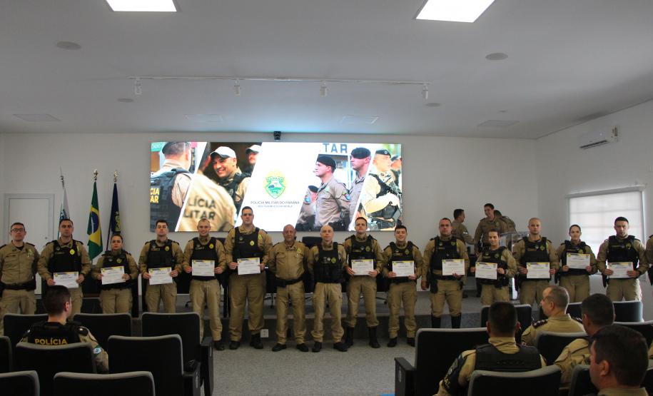 Solenidade marca conclusão do curso de Gestão em Polícia Comunitária da PMPR