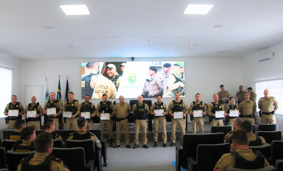 Solenidade marca conclusão do curso de Gestão em Polícia Comunitária da PMPR