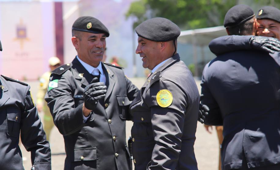 Formatura marca avanço na carreira dos oficiais especialistas