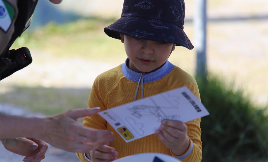 A Ação reuniu moradores e turistas em uma programação voltada à aproximação entre as forças de segurança e a população