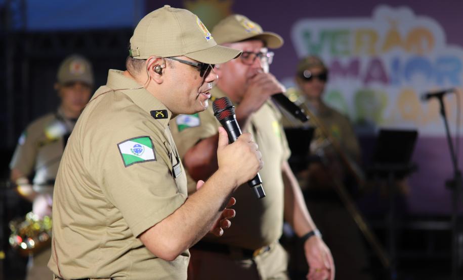 Para este ano, a Banda da PMPR apresenta um repertório totalmente renovado, preparado especialmente para a temporada de verão