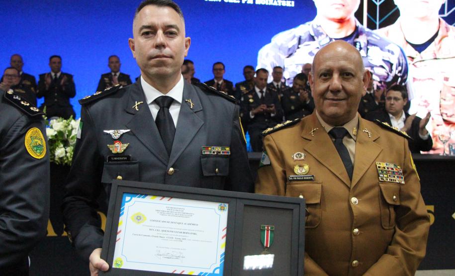 A turma é composta por 29 oficiais superiores da Polícia Militar do Paraná e um oficial superior do Corpo de Bombeiros Militar do Maranhão