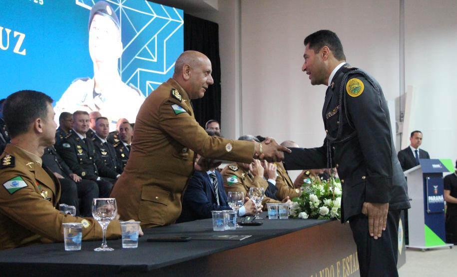 A turma é composta por 29 oficiais superiores da Polícia Militar do Paraná e um oficial superior do Corpo de Bombeiros Militar do Maranhão