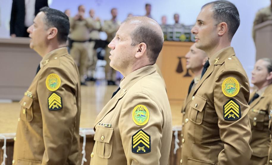 O evento, que marcou a conclusão da capacitação de 31 sargentos da Corporação