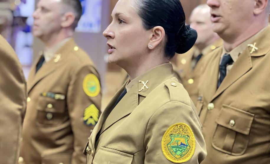 O evento, que marcou a conclusão da capacitação de 31 sargentos da Corporação