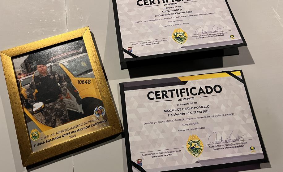 O evento marcou a conclusão da formação de sargentos de diversas regiões do estado