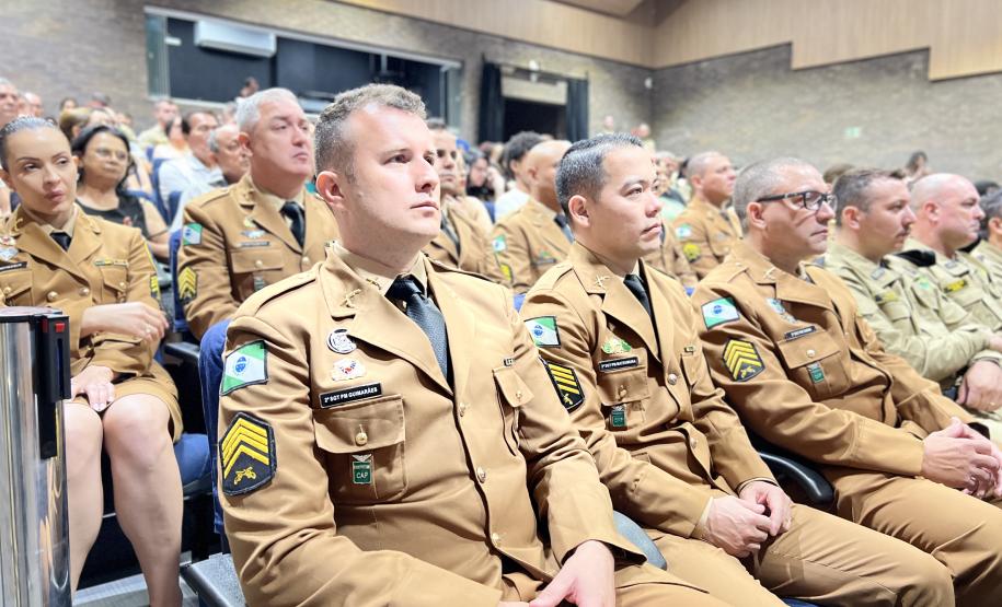 O evento marcou a conclusão da formação de sargentos de diversas regiões do estado