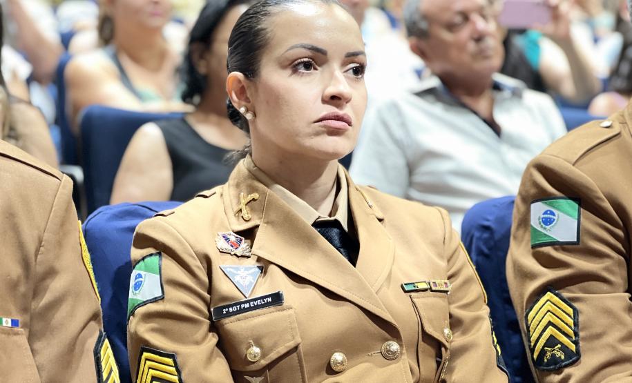 O evento marcou a conclusão da formação de sargentos de diversas regiões do estado