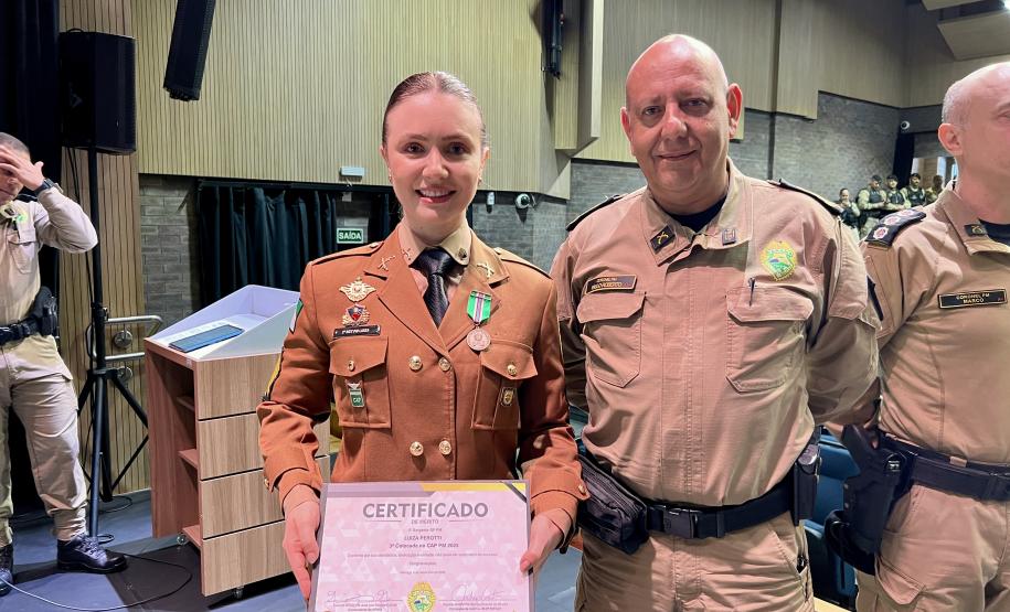 O evento marcou a conclusão da formação de sargentos de diversas regiões do estado