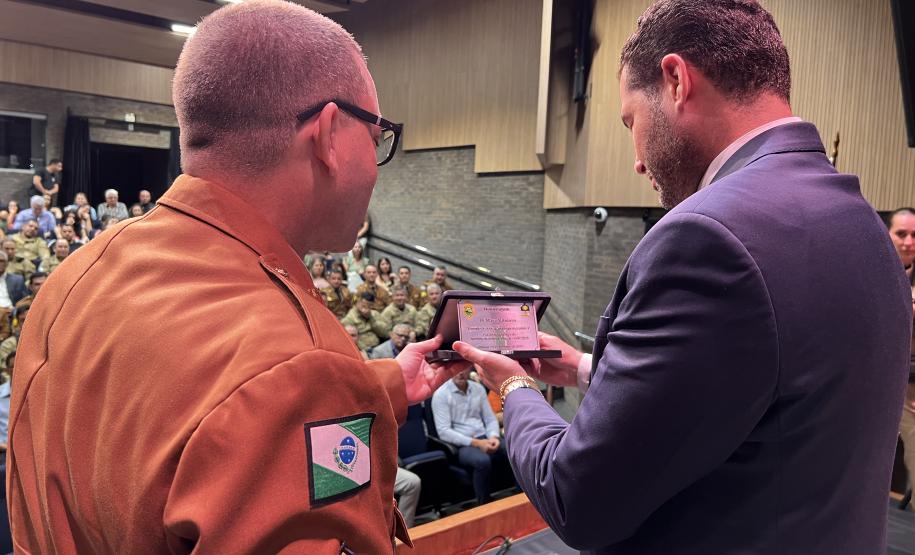 O evento marcou a conclusão da formação de sargentos de diversas regiões do estado