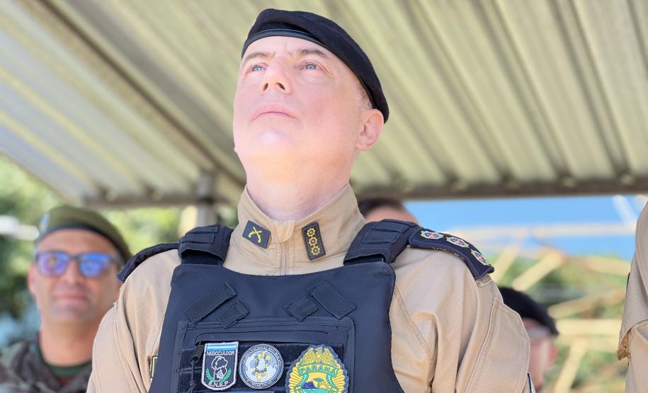 O evento marcou o encerramento da formação de 3º sargentos