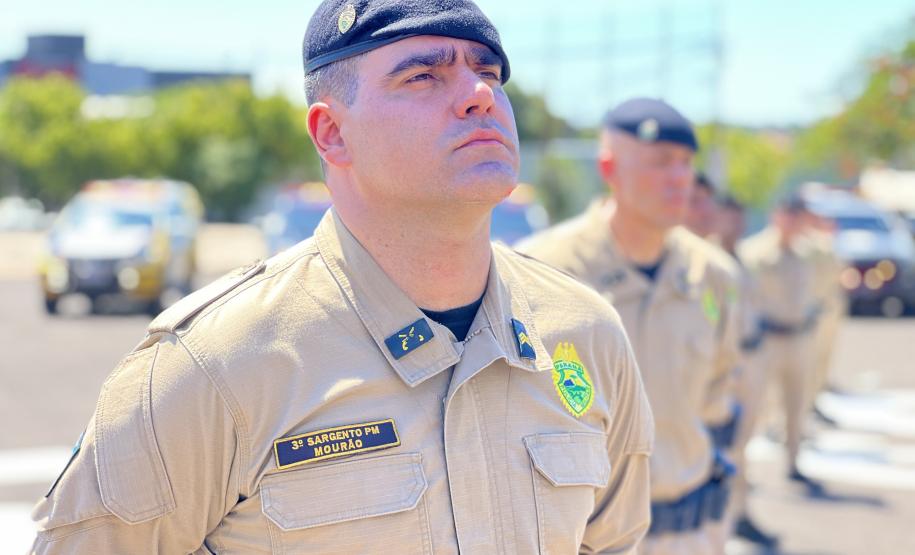 O evento marcou o encerramento da formação de 3º sargentos