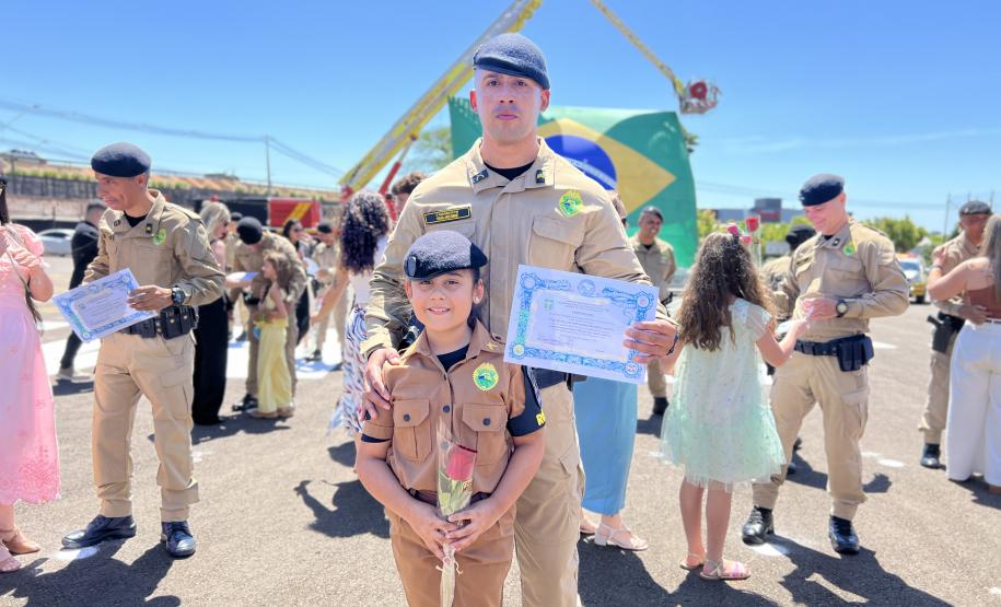 O evento marcou o encerramento da formação de 3º sargentos