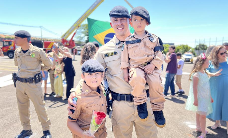 O evento marcou o encerramento da formação de 3º sargentos