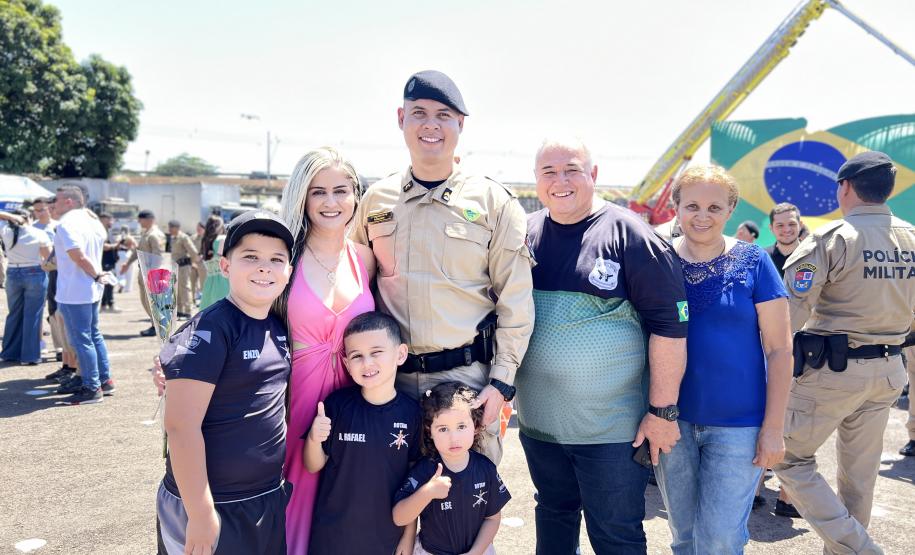 O evento marcou o encerramento da formação de 3º sargentos