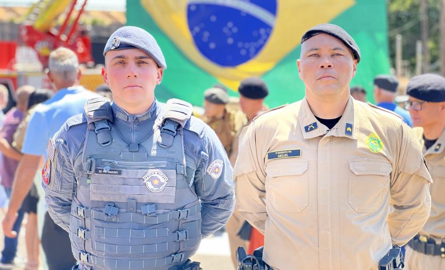 O evento marcou o encerramento da formação de 3º sargentos