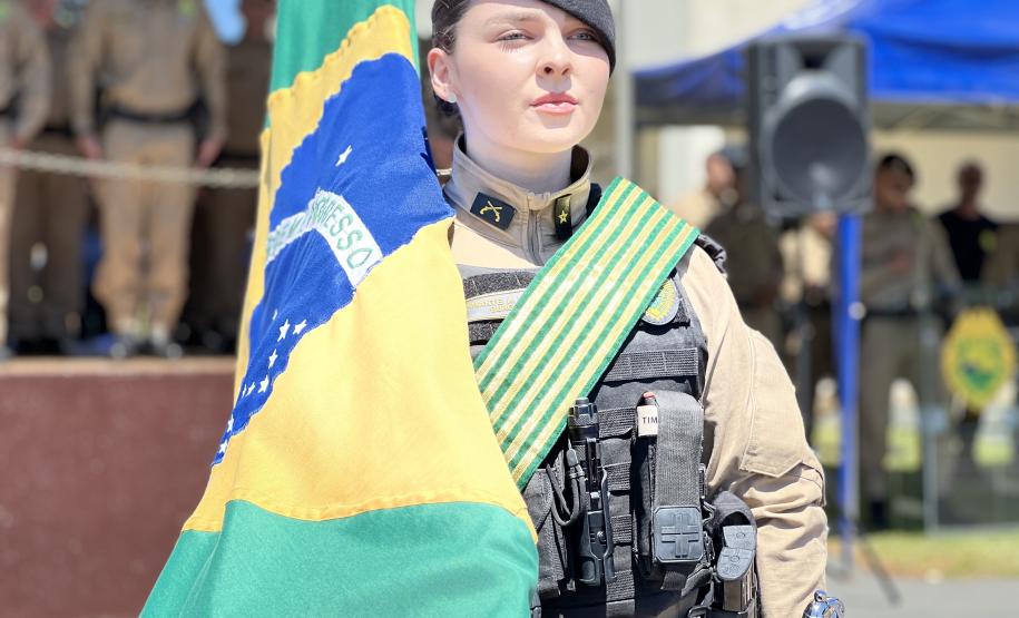 O evento marcou o encerramento da formação de 3º sargentos
